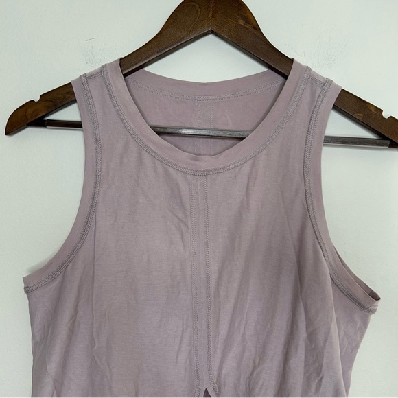 Lululemon Time to Restore Tank Wrap  and Front Tie Smoky Blush - Picture 3 of 5
